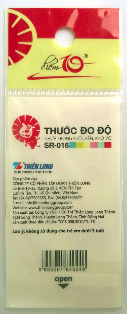 thước đo độ dùng cho học sinh